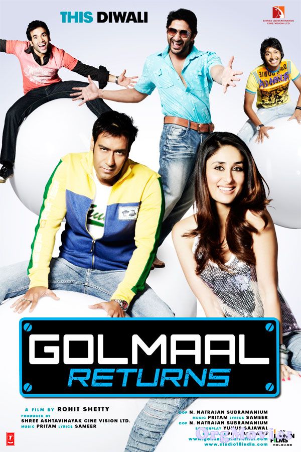 Golmaal Returns 2008 Hindi Full Movie download full movie