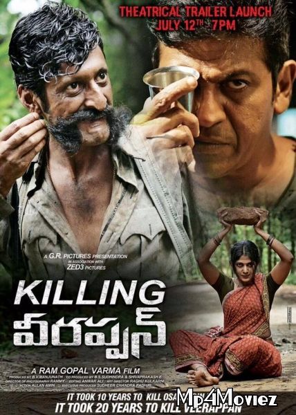 Killing Veerappan (2021) Hindi Dubbed HDRip download full movie