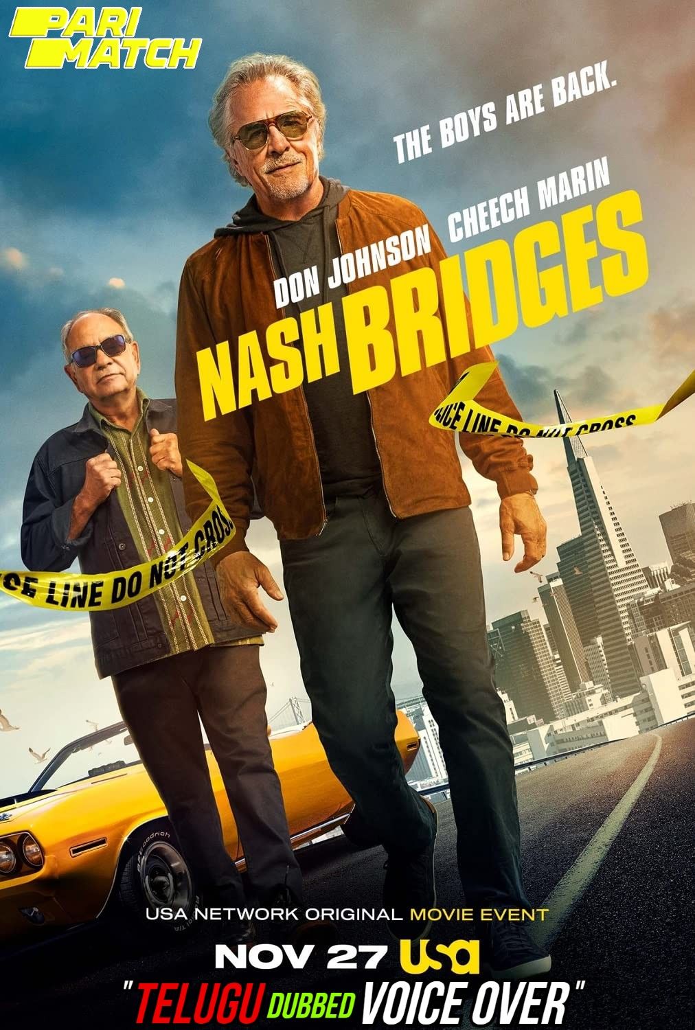 Nash Bridges (2021) Telugu (Voice Over) Dubbed WEBRip download full movie
