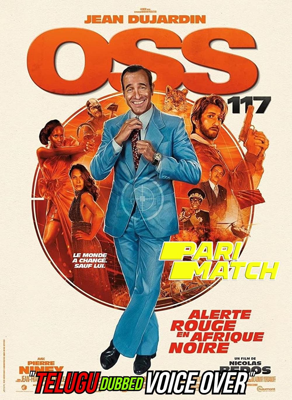 OSS 117: From Africa with Love (2021) Telugu (Voice Over) Dubbed BluRay download full movie