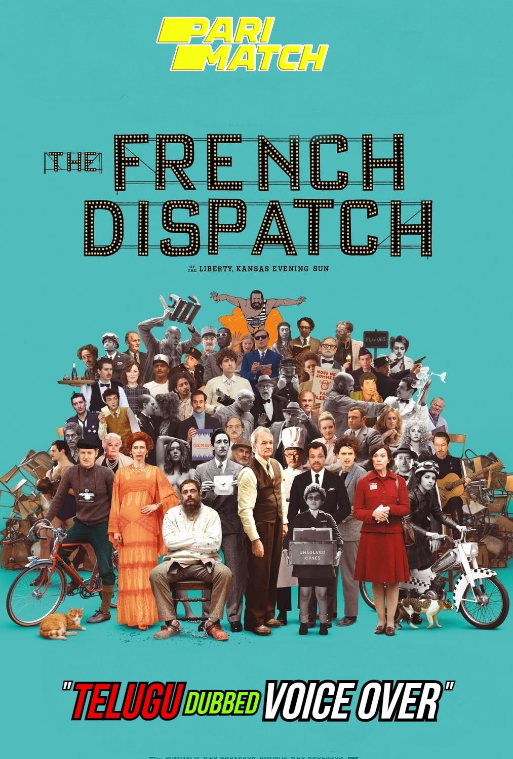 The French Dispatch (2021) Telugu (Voice Over) Dubbed WEBRip download full movie