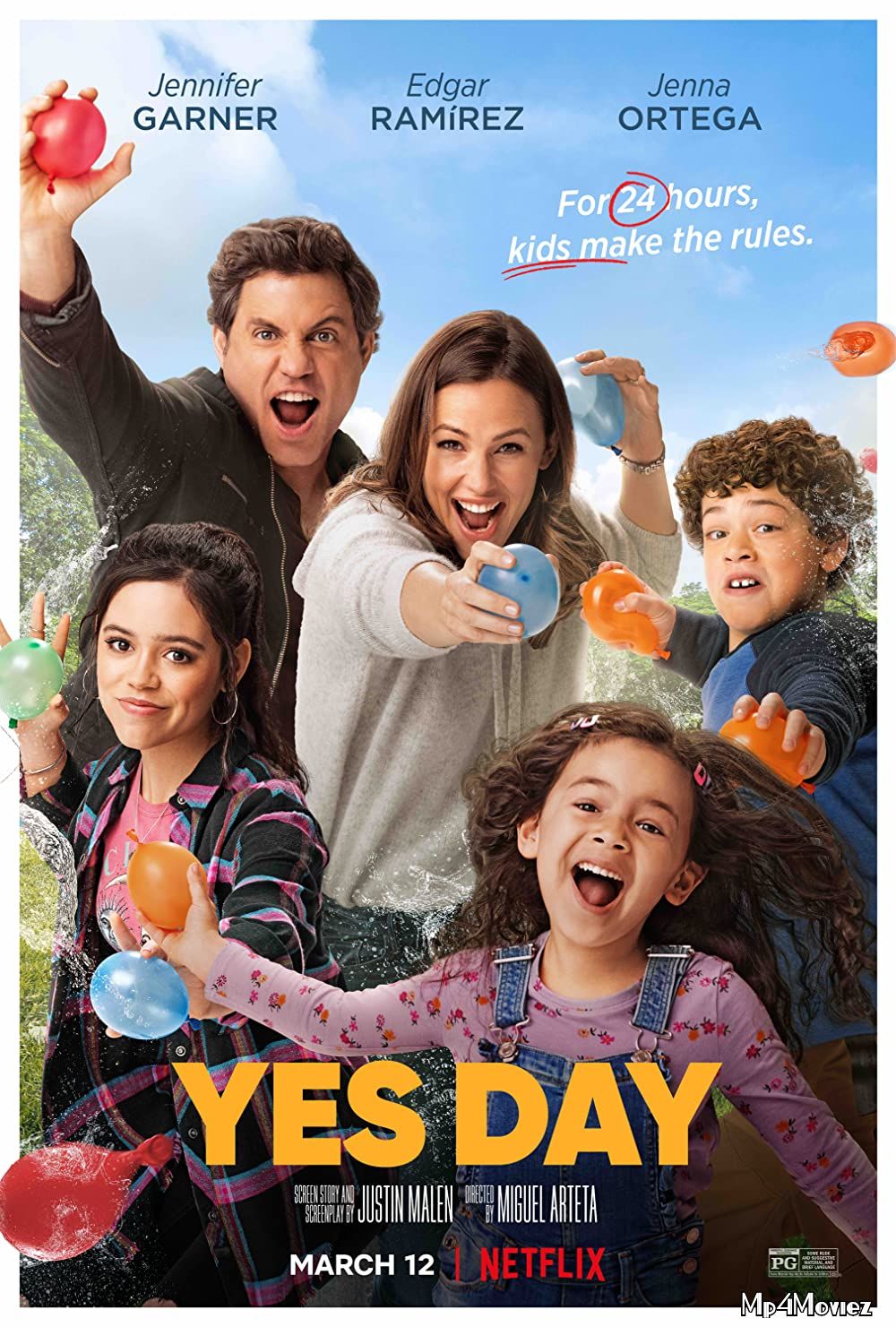 Yes Day (2021) Hindi Dubbed BRRip download full movie